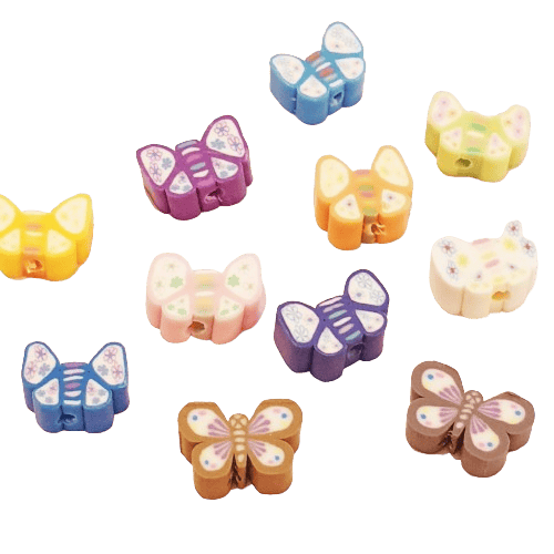 Polymer Butterfly beads image 0