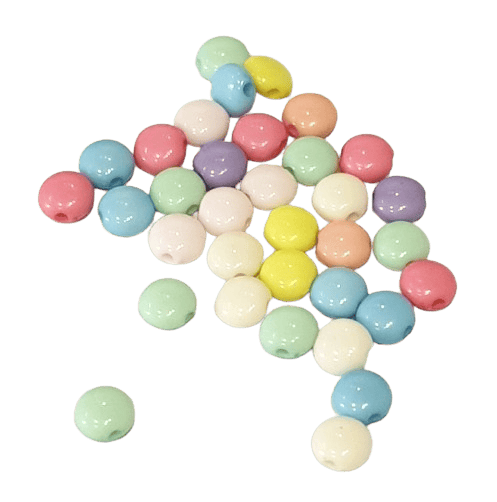 Flat Round Bead Mix image 0