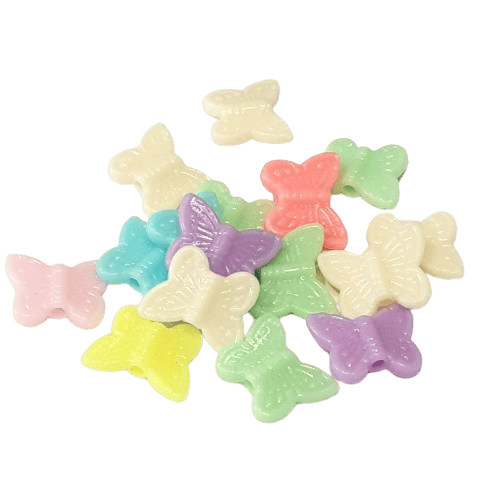 Bubblegum Butterfly Bead Mix image 0