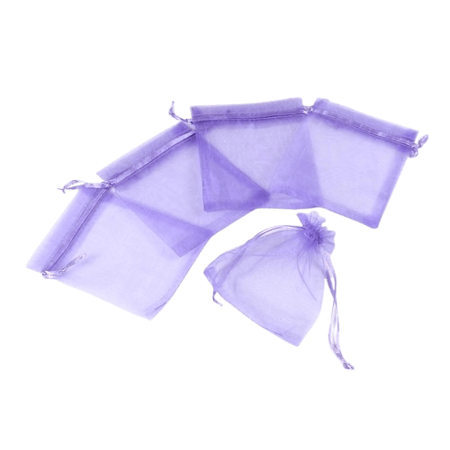 Lilac Organsa Bag