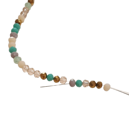 Quick hack to re-stringing a necklace or bracelet