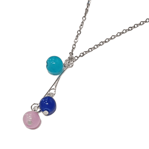 Trio Drop Chain Necklace