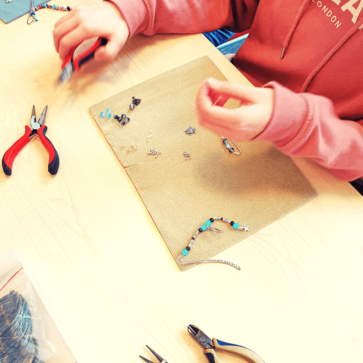 Jewellery Making Workshops at Andrewshayes Holiday Park image 3