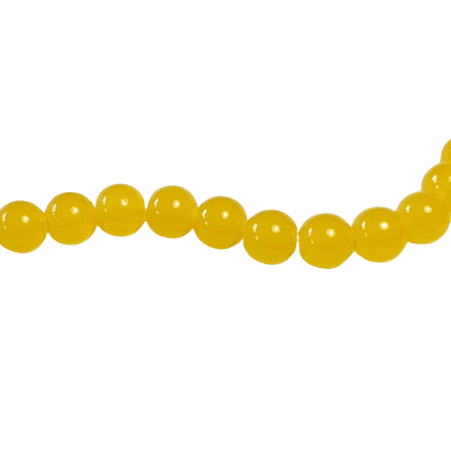 10mm Imitation Jade Round Glass Beads image 9