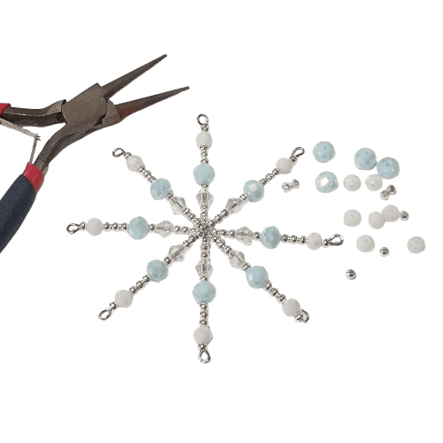 How to make a snowflake | Beading Diva