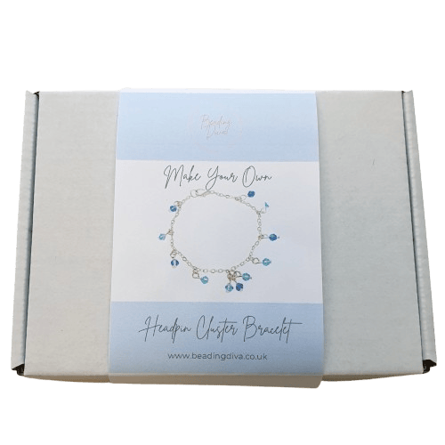 Make Your Own Headpin Cluster Drop Bracelet