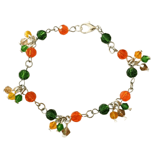 Head Pin and Eye Pin Cluster Bracelet