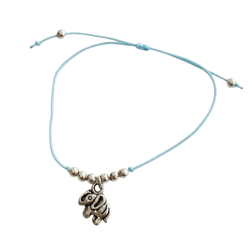 Square Knot Charm Bracelet