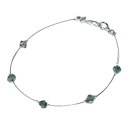 Single Strand Spacer Tiger Tail Bracelet