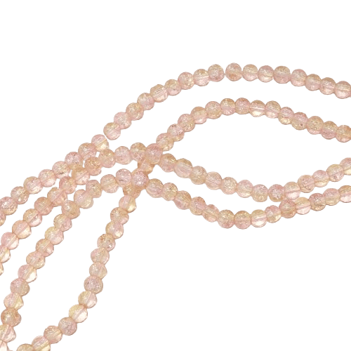 Glass Crackle Beads 6mm image 4