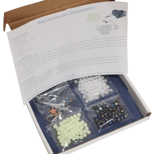 Space Themed Children's Jewellery Making Kit image 2