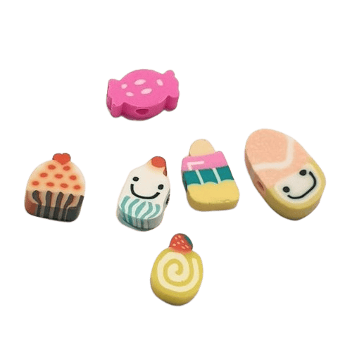 Polymer Cake & Sweet beads image 0