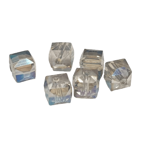Crystal Glass Cube Bead image 2