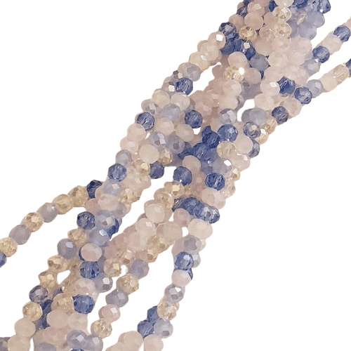 Multicoloured Glass Rondelle Strands image 8