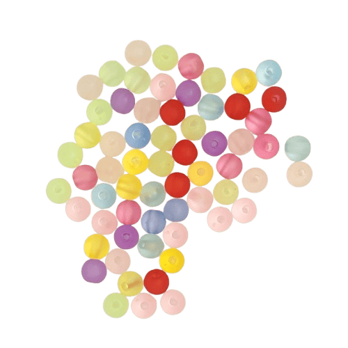 Mixed Frosted Beads image 0