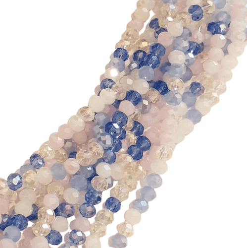Multicoloured Glass Rondelle Strands image 11