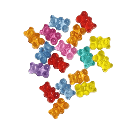 Transparent Gummy Bear Beads image 0