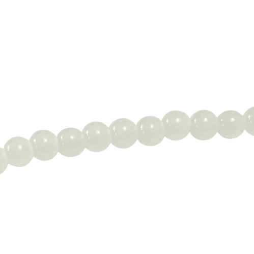 4mm Imitation Jade Glass Beads image 2