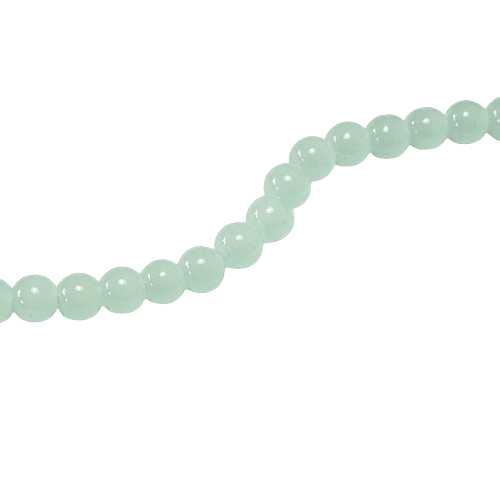 6mm Jade Imitation Glass Beads image 4