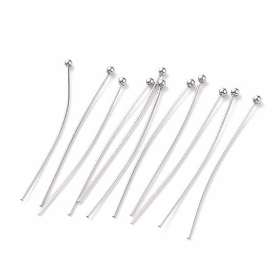 40mm Stainless Steel Ball Head Pins