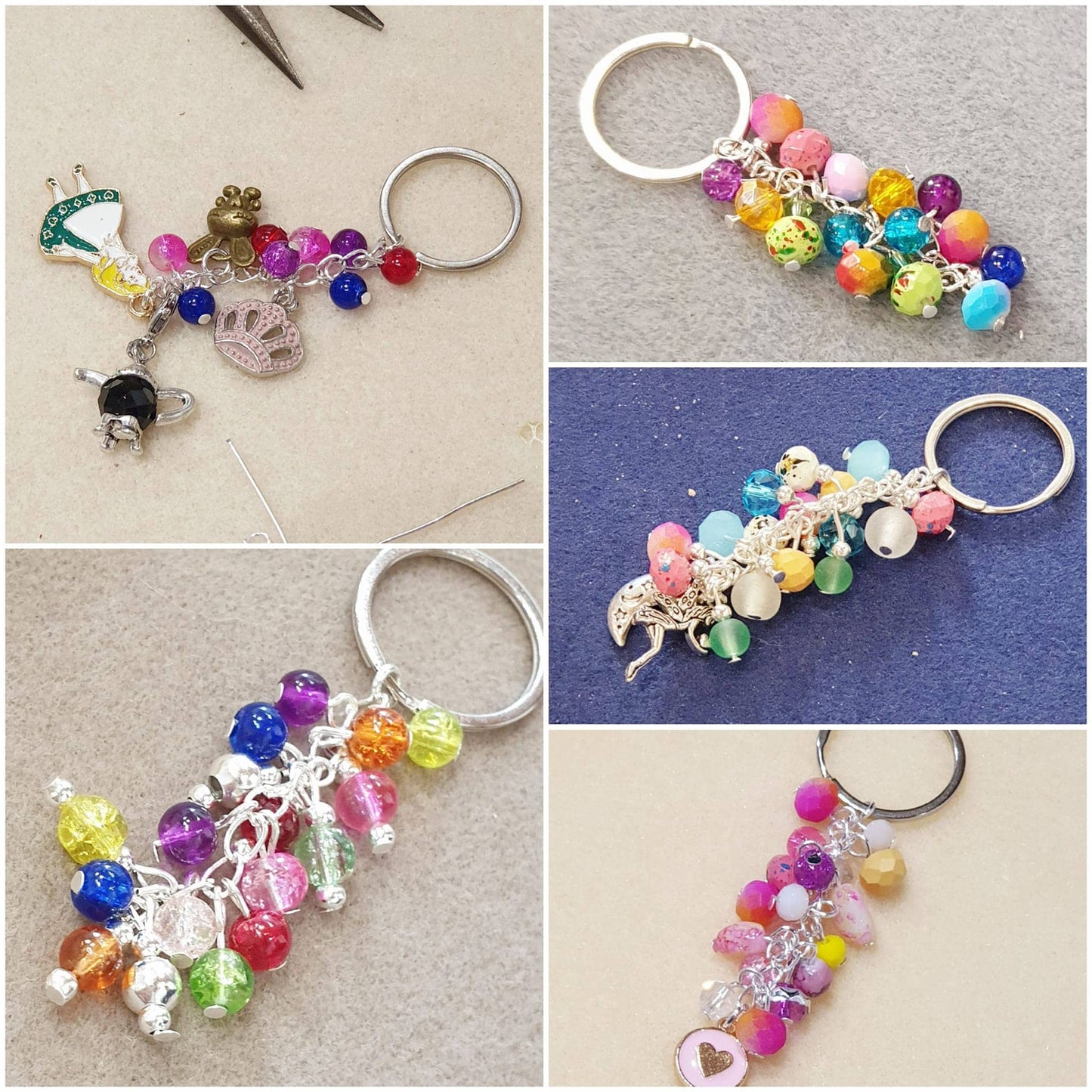 Bag Charm or Cluster Bookmark Workshop image 0