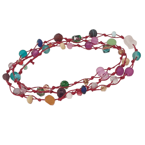 Make Your Own Beaded Cord Necklace image 3