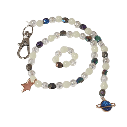 Space Themed Children's Jewellery Making Kit image 0