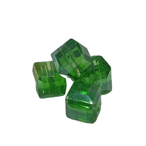Crystal Glass Cube Bead image 3