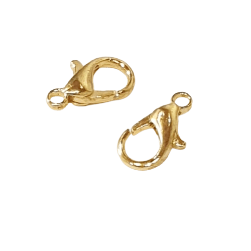 Gold plated lobster clasp image 0