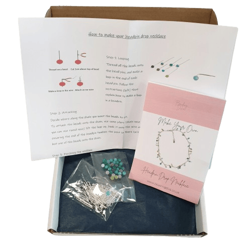 Make Your Own Head Pin Drop Necklace image 0