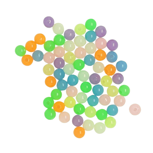 Glow In The Dark Mixed Beads image 0