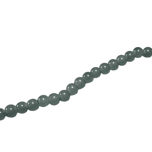 6mm Jade Imitation Glass Beads image 7