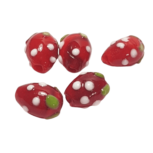 Lampwork Strawberry image 0