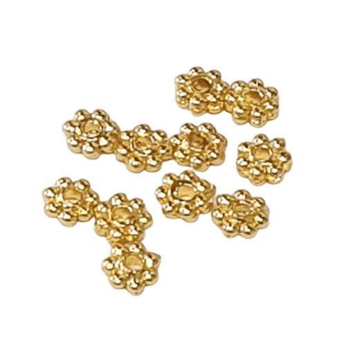 Gold Plated Spacer Bead image 0