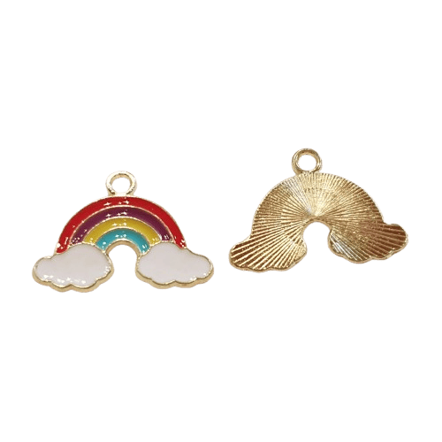 Enamel Rainbow Charm image 0