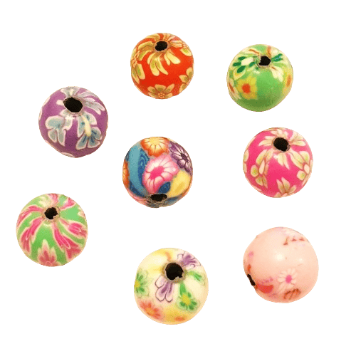 10mm Polymer Round beads image 0