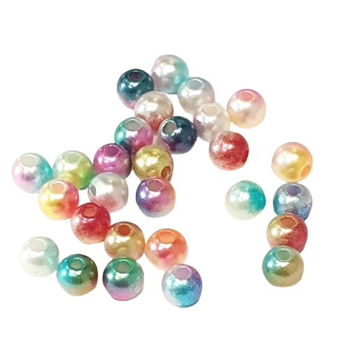 Pearlescent Round Bead Mix image 0