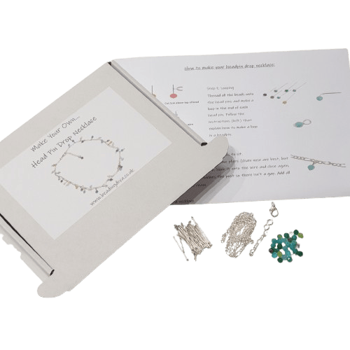 Make Your Own Head Pin Drop Necklace image 2