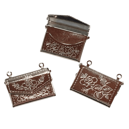 Silver Tone 'Letter' Locket Charm image 0