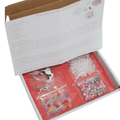 Cat Themed Children's Jewellery Making Kit image 2