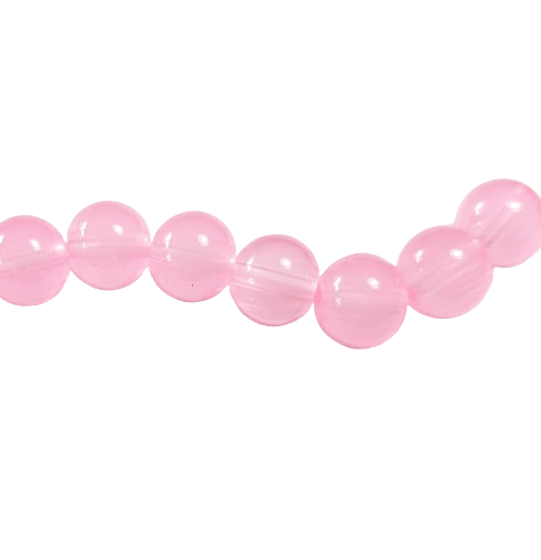 10mm Imitation Jade Round Glass Beads image 4