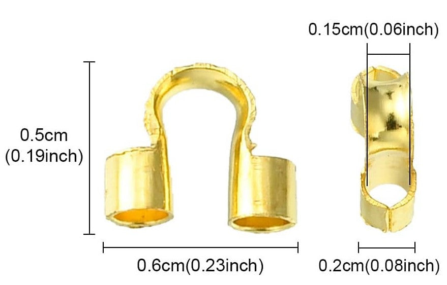 Gold Tone Wire Guard