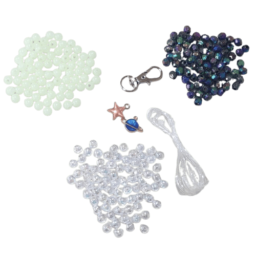 Space Themed Children's Jewellery Making Kit image 1