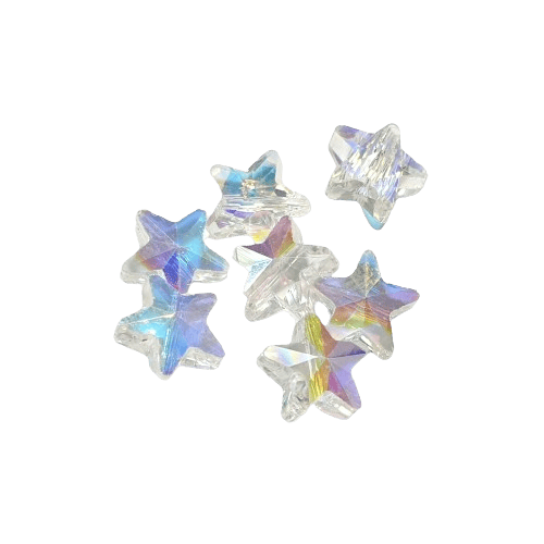 Clear Crystal Star Bead image 0