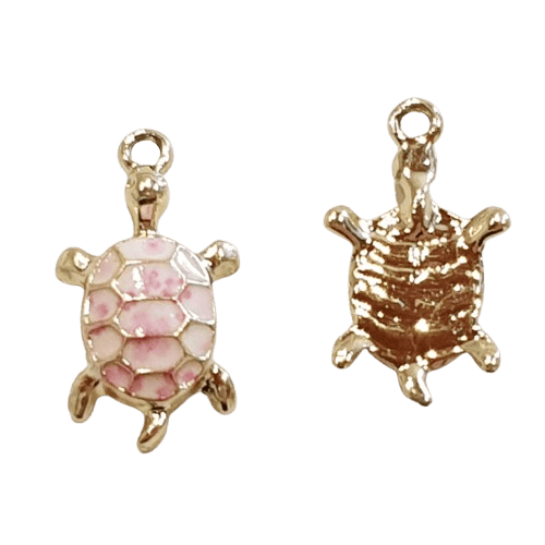 Enamel Turtle Charm image 0