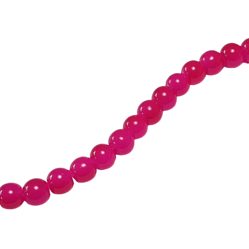 6mm Jade Imitation Glass Beads image 9