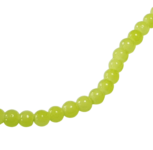 4mm Imitation Jade Glass Beads image 7