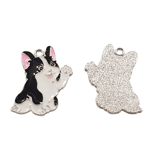 Enamel Cat Charm image 0