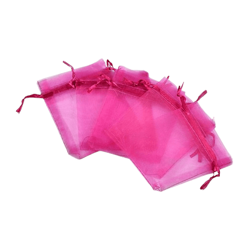 Fuchsia Organsa Bag