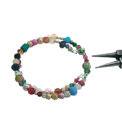 Memory wire bracelet